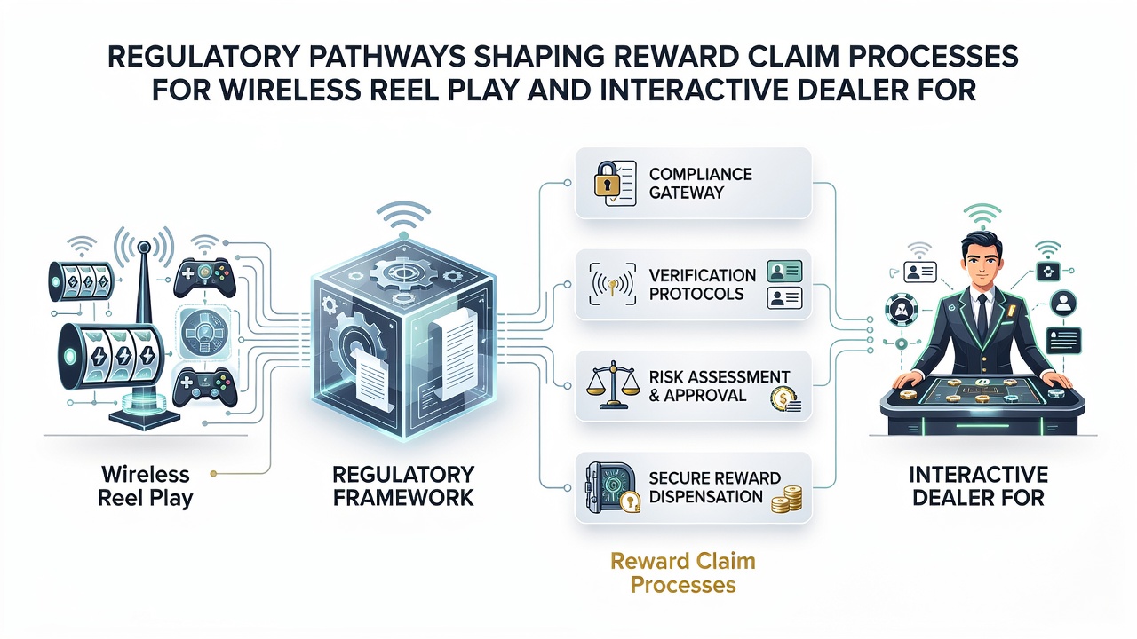 Diagram van verificatieprocessen en claimstromen voor mobiele reel spellen en live dealer spellen onder verschillende licenties